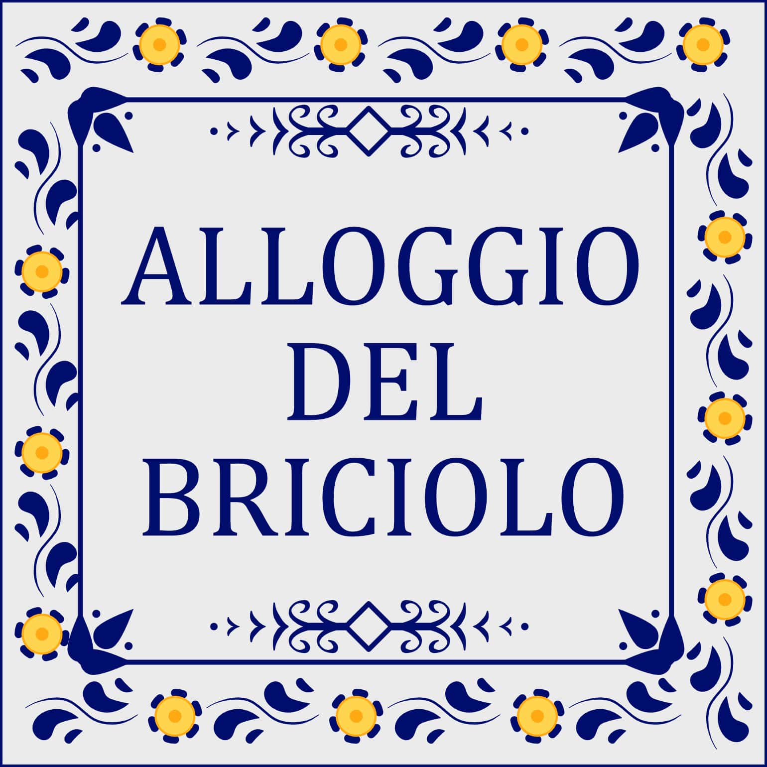 Targhetta alloggio del briciolo